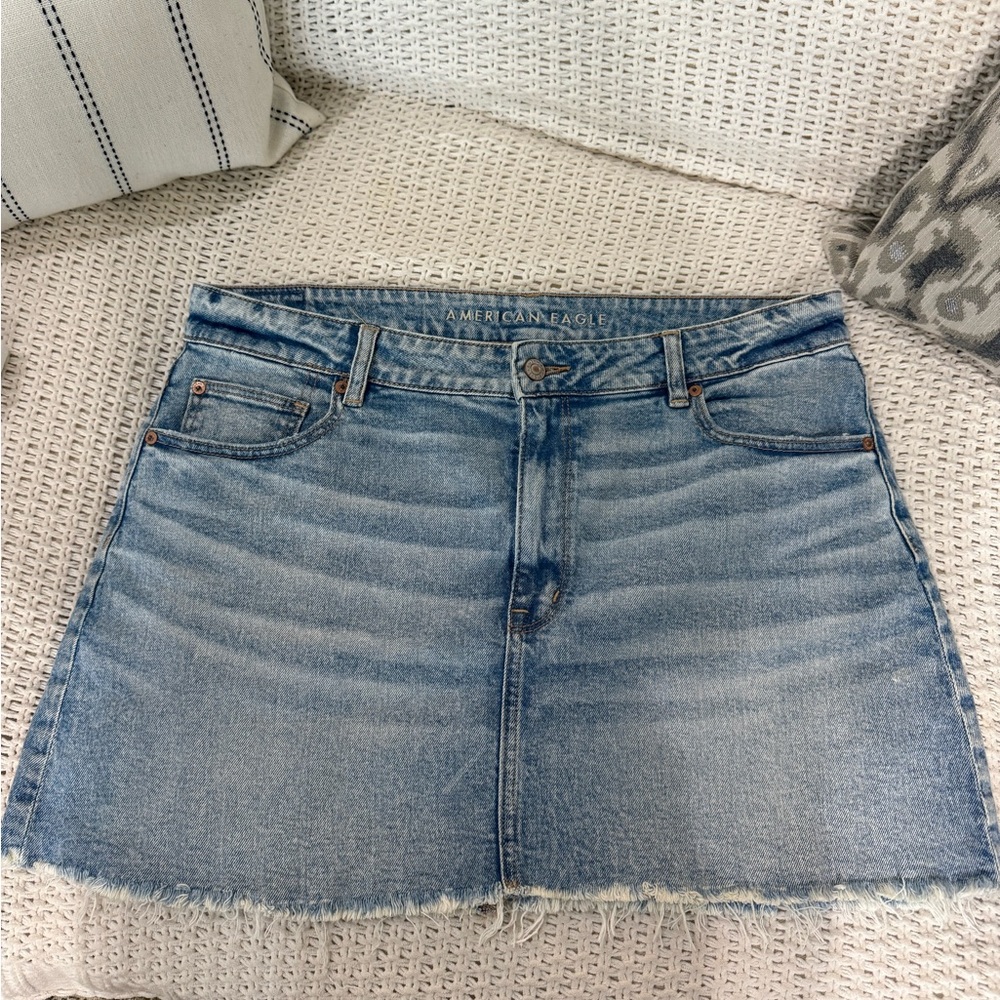 American Eagle Outfitters AEO high rise 90s mini skirt l  size 18